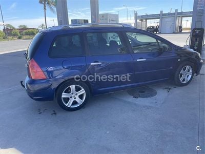 Usado Peugeot 307 110 CV (80 kW) 2004 Azul Familiar
