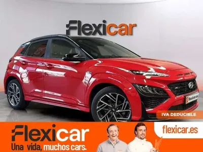 Usado Hyundai Kona N Line 120 CV (88 kW) 2021 Rojo SUV