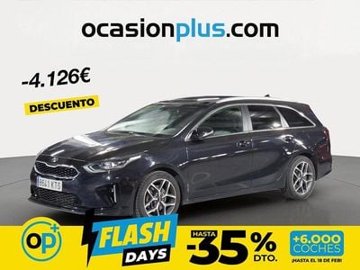 Usado Kia Ceed GT GT-Line 120 CV (88 kW) 2019 Negro Familiar