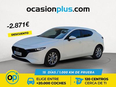 Blanco Usado 2019 Mazda 3 | 19.490 € (Precio justo)