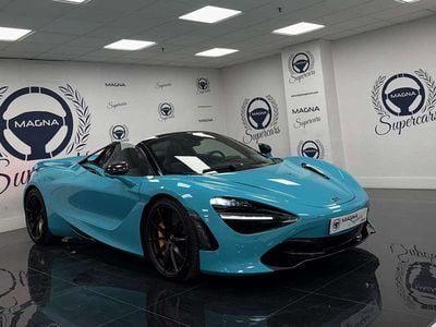 Usado McLaren 720S 721 CV (530 kW) 2022 Azul Descapotable