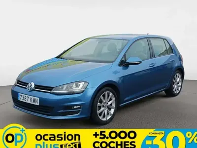Usado VW Golf VII Sportline 140 CV (102 kW) 2013 Azul Utilitario
