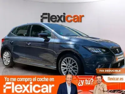 Usado Seat Ibiza FR 110 CV (80 kW) 2022 Gris Utilitario