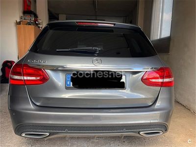 Usado Mercedes C220 AMG 170 CV (125 kW) 2017 Gris / plata Familiar
