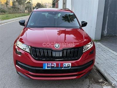 Usado Skoda Kodiaq SportLine 150 CV (110 kW) 2021 Rojo SUV
