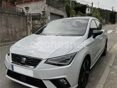 Usado Seat Ibiza FR 110 CV (80 kW) 2021 Blanco Utilitario