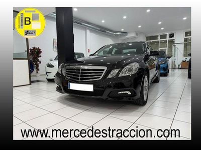 Usado Mercedes E350 Avantgarde 231 CV (169 kW) 2009 Negro Berlina