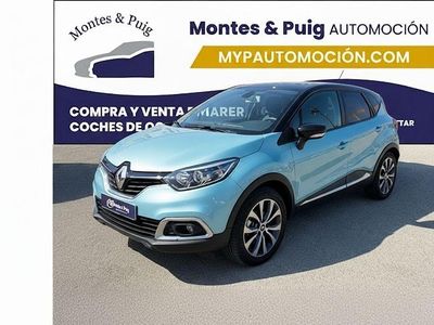 Usado Renault Captur Intens 90 CV (66 kW) 2021 Azul SUV