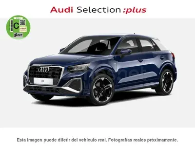 Usado Audi Q2 S-Line 150 CV (110 kW) 2022 Azul SUV