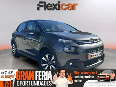 Usado Citroën C3 PureTech 82 CV (60 kW) 2019 Gris Utilitario