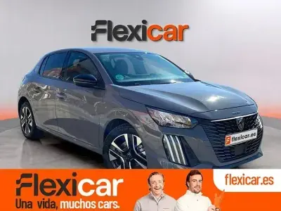 Usado Peugeot 208 Allure 100 CV (73 kW) 2025 Gris Utilitario