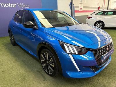 Usado Peugeot 208 GT-line 100 CV (73 kW) 2020 Azul Utilitario