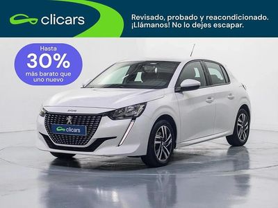 Brugt Peugeot 208 Allure 102 HK (75 kW) 2019 Hvid Hatchback