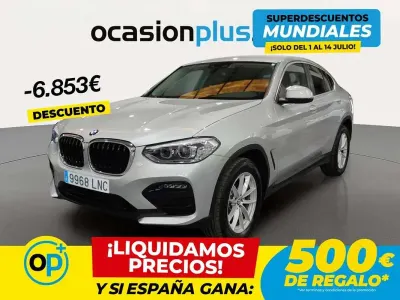 Usado BMW X4 190 CV (139 kW) 2021 Plateado SUV