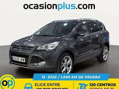Usado Ford Kuga Titanium S 140 CV (102 kW) 2014 Gris SUV