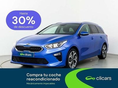 Usado Kia Ceed 120 CV (88 kW) 2019 Azul Utilitario