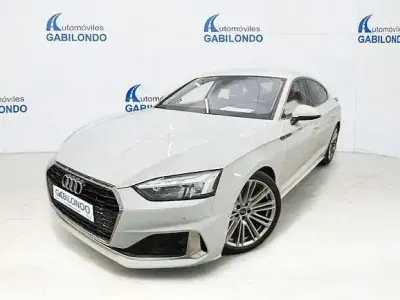 Usado Audi A5 Sportback 150 CV (110 kW) 2021 Blanco Utilitario