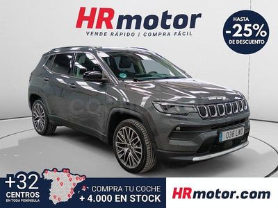 Usado Jeep Compass Limited 130 CV (95 kW) 2022 Gris / plata SUV