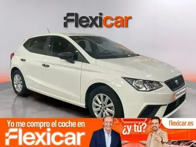 Usado Seat Ibiza Reference 95 CV (69 kW) 2018 Blanco Utilitario