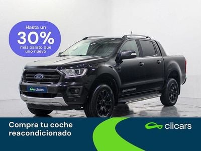 Negro Usado 2020 Ford Ranger Wildtrack Recogida | 31.990 € (Buen precio)