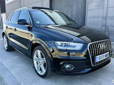 Begagnad Audi Q3 S-Line 177 HK (130 kW) 2014 Svart SUV