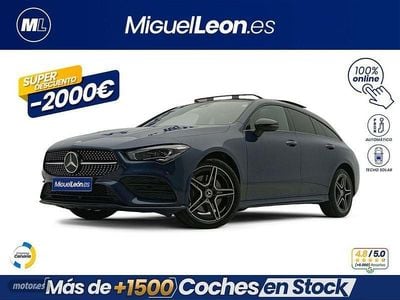 Azul Usado 2021 Mercedes CLA250e Shooting Brake Familiar | 31.985 € (Precio justo)
