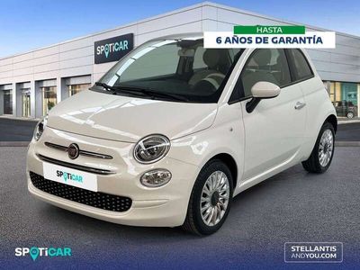 usado Fiat 500 1 0 6v Gse 52kw 70 Cv Lounge Blanco