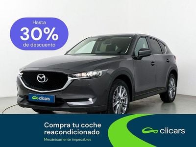 Usado Mazda CX-5 150 CV (110 kW) 2021 Gris / plata SUV