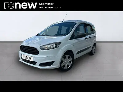 Usado Ford Tourneo Courier Ambiente 100 CV (73 kW) 2017 Blanco Monovolumen