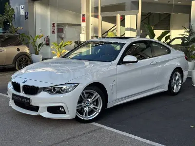 Usado BMW 420 190 CV (139 kW) 2016 Blanco Coupe