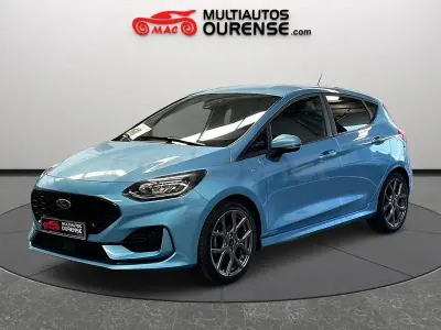 Usado Ford Fiesta ST-Line 125 CV (91 kW) 2022 Azul Utilitario