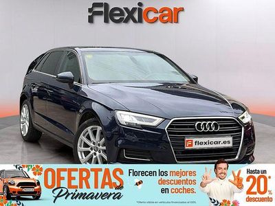 Usado Audi A3 150 CV (110 kW) 2018 Azul Berlina