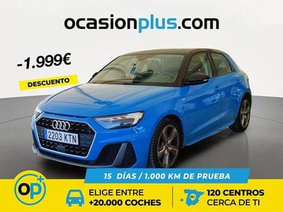 Azul Usado 2019 Audi A1 S-Line | 18.690 € (Precio justo)