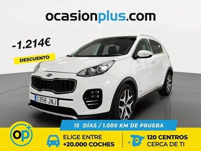 Usado Kia Sportage GT-Line 177 CV (130 kW) 2016 Blanco SUV