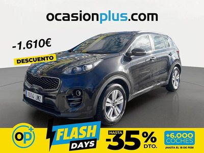 Usado Kia Sportage 132 CV (97 kW) 2017 Negro SUV