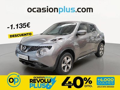 Usado Nissan Juke N-Connecta 112 CV (82 kW) 2018 Gris SUV