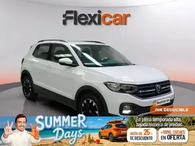 Usado VW T-Cross Advance 110 CV (80 kW) 2021 Blanco SUV