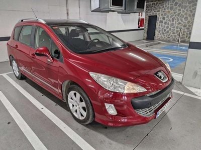 Usado Peugeot 308 SW 109 CV (80 kW) 2010 Rojo Familiar