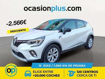Blanco Usado 2020 Renault Captur Zen SUV | 17.250 € (Precio justo)