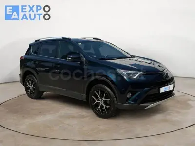 Usado Toyota RAV4 Hybrid Advance 197 CV (144 kW) 2018 Azul SUV