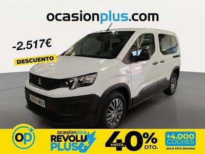 Usado Peugeot Rifter Active 100 CV (73 kW) 2022 Blanco Monovolumen