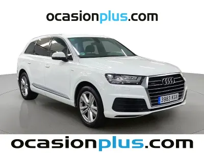 Usado Audi Q7 S-Line 272 CV (200 kW) 2018 Blanco SUV