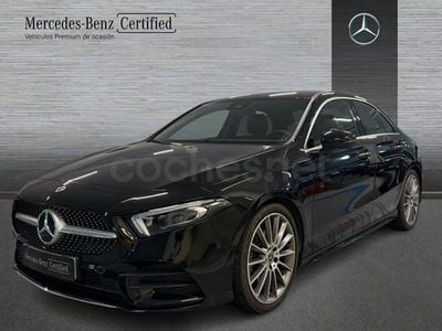 Usado Mercedes A200 163 CV (119 kW) 2022 Negro Berlina