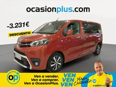 Używany Toyota Proace Verso Advance 177 KM (130 kW) 2018 Czerwony Kombi