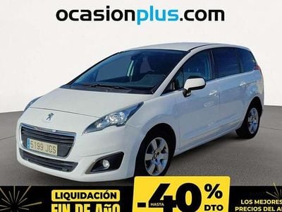 Blanco Usado 2015 Peugeot 5008 Active Monovolumen | 8890 € (Precio justo)