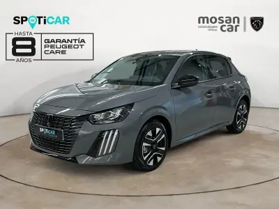 Nuevo Peugeot 208 Allure 100 CV (73 kW) 2025 Gris Utilitario