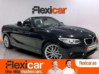 Usado BMW 218 150 CV (110 kW) 2017 Negro Descapotable