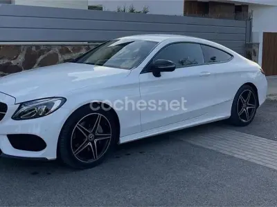 Usado Mercedes C220 170 CV (125 kW) 2017 Blanco Coupe