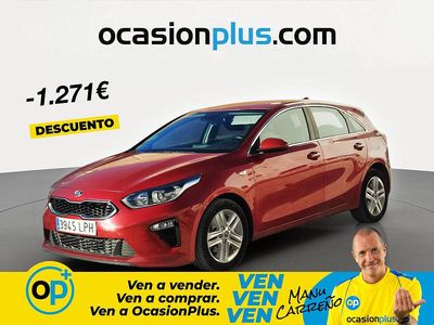 Usado Kia Ceed 120 CV (88 kW) 2021 Rojo Utilitario
