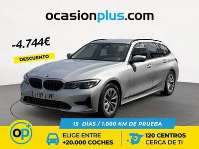 Usado BMW 318 150 CV (110 kW) 2020 Gris / plata Familiar